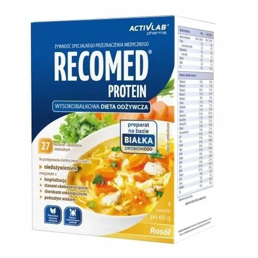 Recomed Protein Brühe Geschmack 240 g