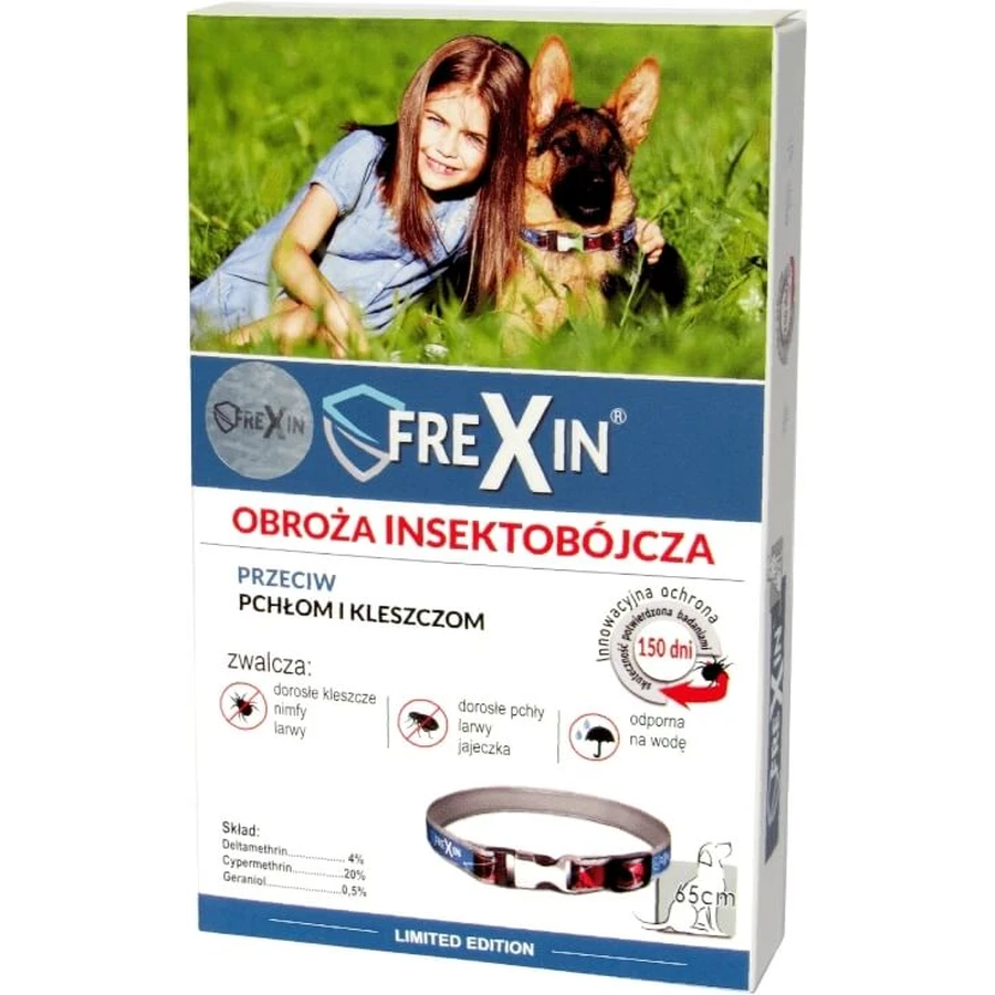 Frexin Collier insecticide pour chien 65 cm