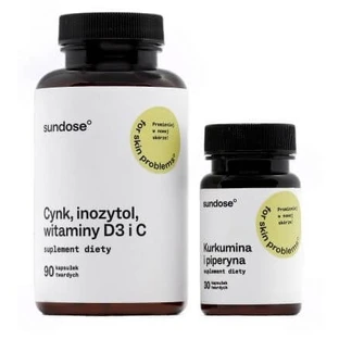 Sundose Für Hautprobleme Curcumin und Piperin Set 30 ...