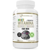 PROGRESS LABS Multivitamin für Männer + Präbiotikum 120 ...
