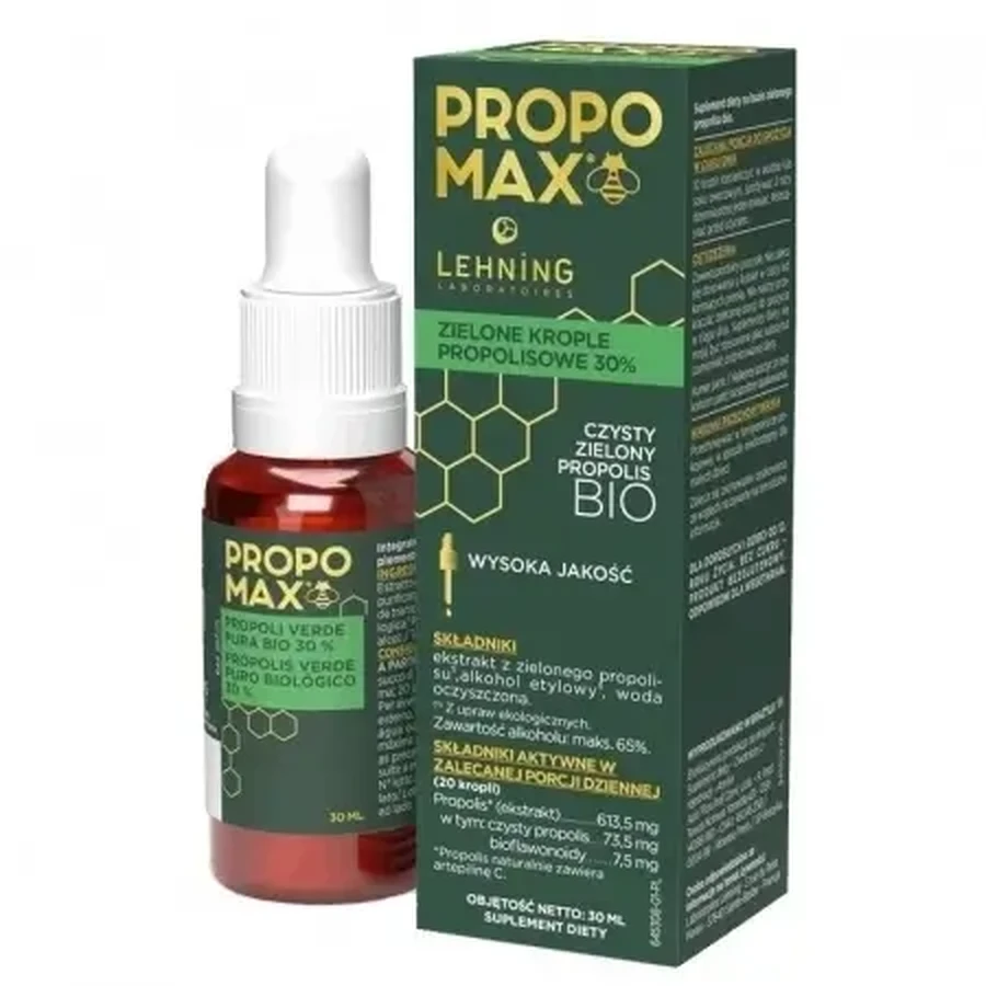 Propomax 30% Groene propolis druppels 30 ml