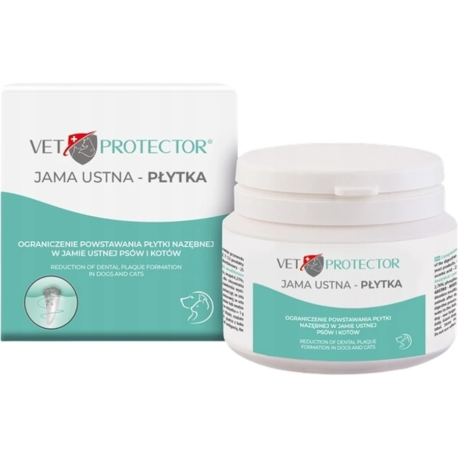 Vet Protector poeder voor mondplak 60 g