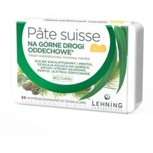 Pate Suisse pour les voies respiratoires supérieures en gelée 40 pièces.