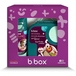 B.BOX Mini Lunchbox Set + Bidón Tritan con Pajita ...