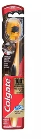 Colgate Toothbrush 360 Black Gold 1 piece.