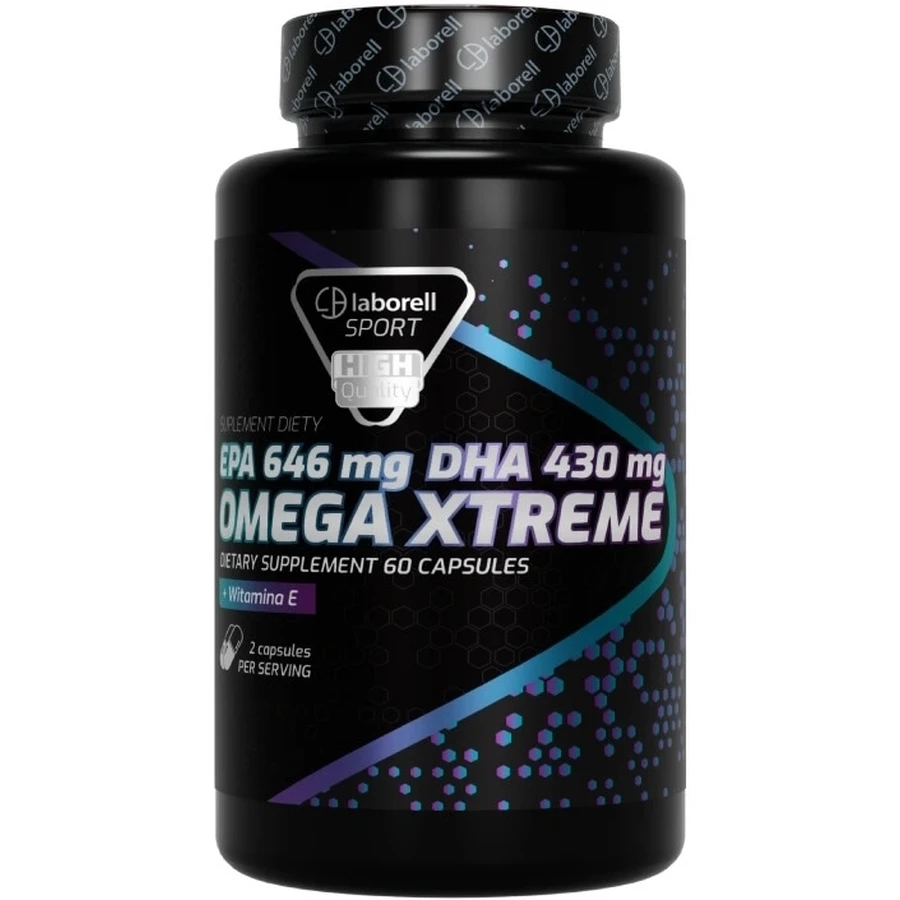 Laborell Omega Xtreme EPA 646 mg DHA 430 mg 60 gélules