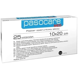 Pasocare Med Steriele Verbandpleister 10 cm x 20 cm 25 ...