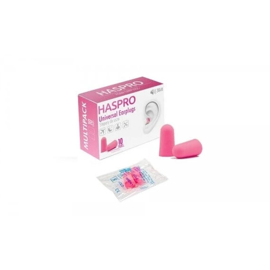 Disposable Stoppers. Haspro Multi 10 Pink