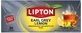 Lipton EARL GREY LEMON zwarte thee 25 builtjes