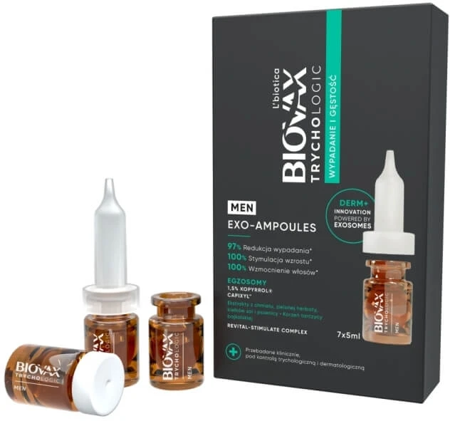 Biovax Trychologic Exo-Ampoules Fallout and Density Treatment ...