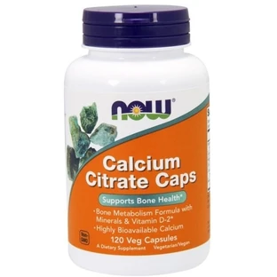 Now Foods Calcium Citrate 120 capsules
