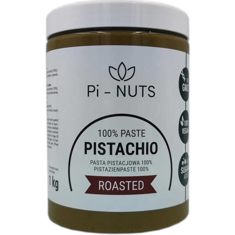 Pi-NUTS Pasta de pistacho tostado 1 kg (Fecha de caducidad ...