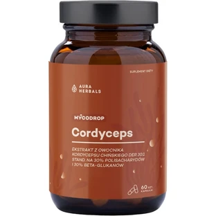 Mycodrop Cordyceps 30:1 30% Beta-Glucan 60 cápsulas