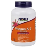 NOW FOODS Vitamin K-2 100 mcg + Alfalfa 300 mg 250 Kapseln.