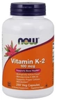 NOW FOODS Witamina K-2 100 mcg + Lucerna 300 mg 250 kapsułek
