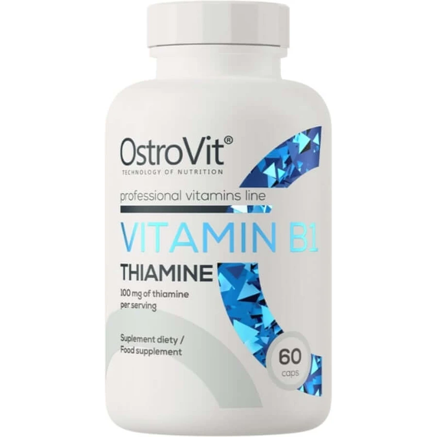 OstroVit Vitamin B1 Thiamin, 60 Kapseln