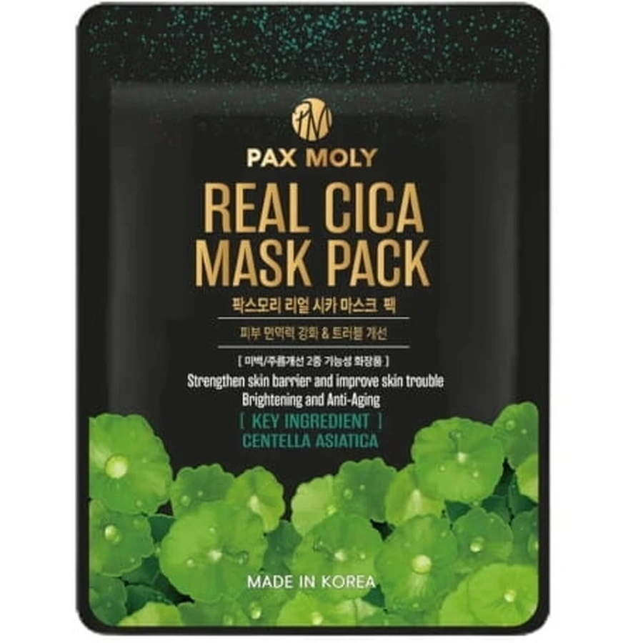 Pax Moly Mask in a sheet with extract of Centella Asiatica ...