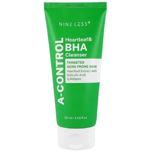 Nueve Menos A-Control Heartleaf & BHA Limpiador 120 ml.