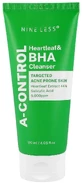 Nine Less A-Control Heartleaf &amp; BHA Cleanser 120 ml.