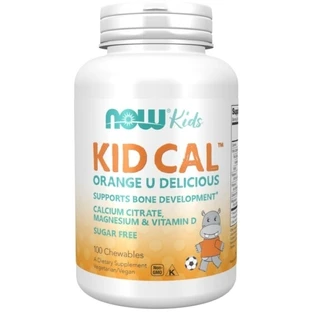 NOW FOODS Kid Cal para chupar 100 cápsulas.