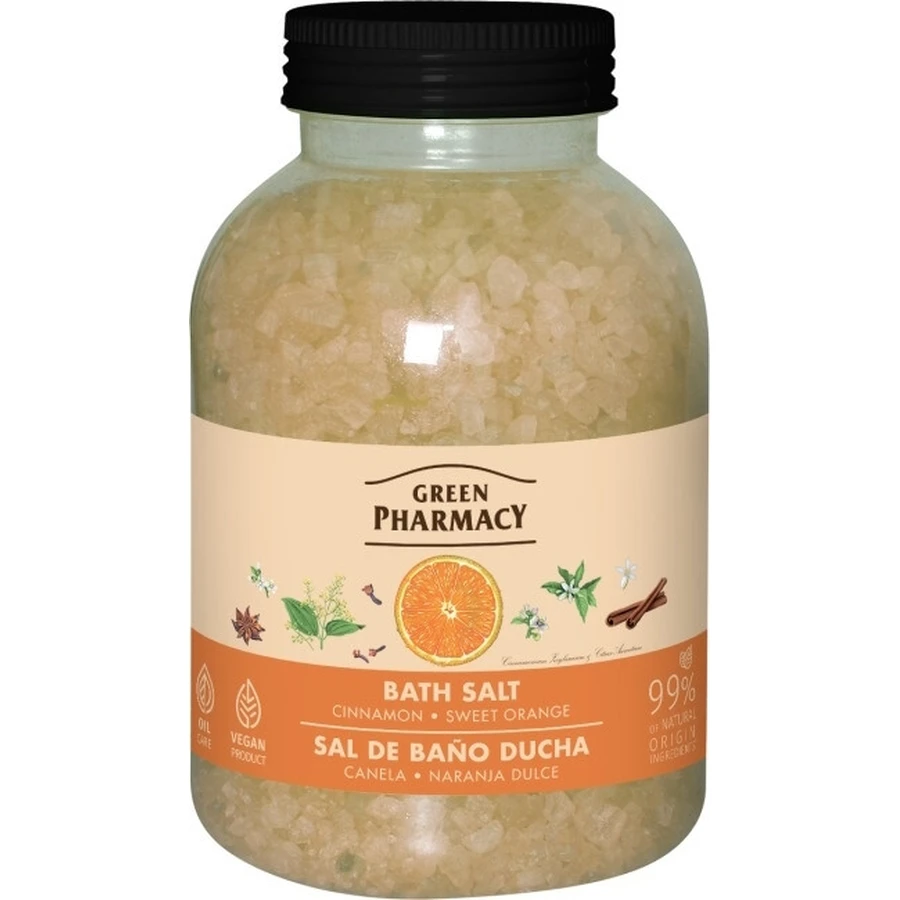 Sel de bain Green Pharmacy Cannelle et orange douce 1 ...