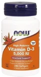 NOW FOODS Vitamin D-3 5000 IU 240 capsules.