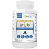 Wish Ashwagandha + Zn + C + B6 120 comprimidos