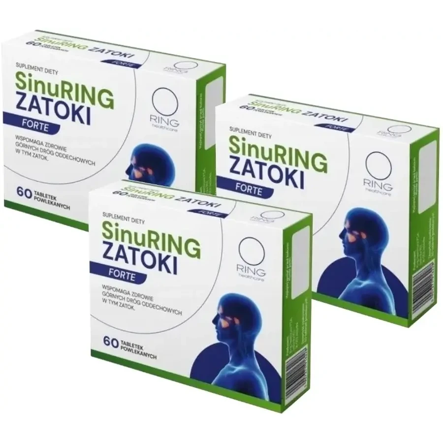 SinuRing Zatoki Forte 60 comprimés Multipack x 3