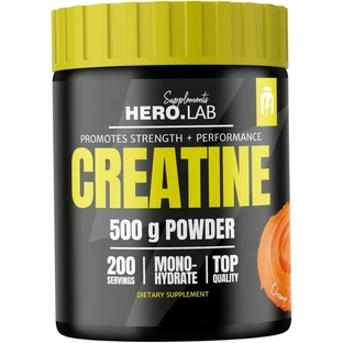 HIRO.LAB Creatine sinaasappelsmaak 500 g