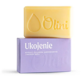 OLINI Beruhigende Seife mit Lavendelöl und Sheabutter 90 ...