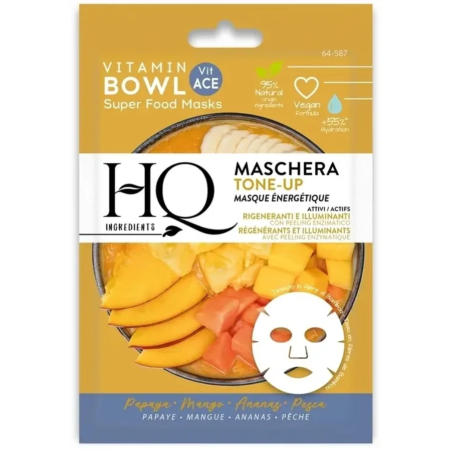 HQ Vitamin bowl Mascheta tone-up Mask in a sheet ...