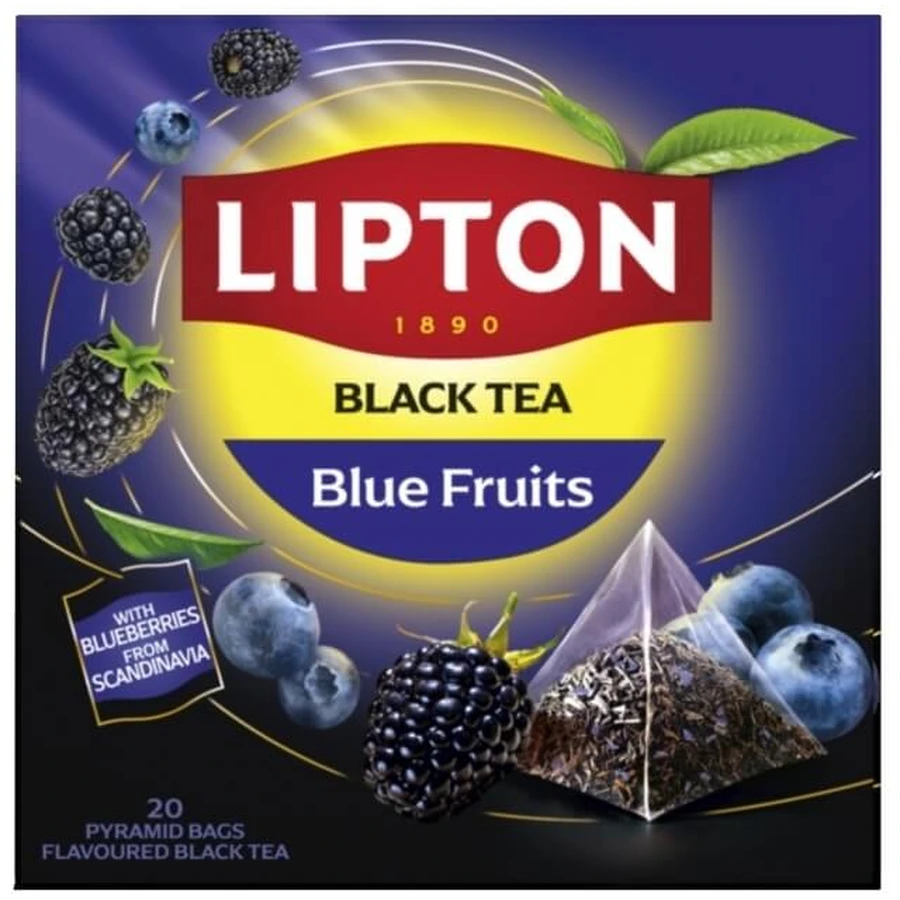 Lipton Frutas Negras Azules 20 sobres 34g