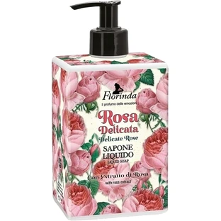 FLORINDA jabón líquido natural rosa delicada 500 ml