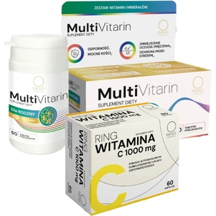 Ring Vitamin C 1000 mg 60 Kapseln + Ring MultiVitarin für ...