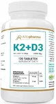 Altopharma K2 100mcg + D3 50mcg 2000IU 120 tablets