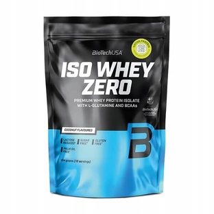 BioTech USA Iso Whey Zero protein coconut flavor 454 g