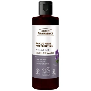 Pharmacie Verte Eau micellaire bacuchiol, postbiotiques 200 ml