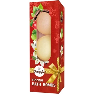 DELIA Dairy Fun X-MASS Badekugeln Vanille, Kaffee, ...