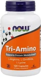 NOW Foods Tri-Amino - L-arginina, L-ornitina, L-lisina 120 ...