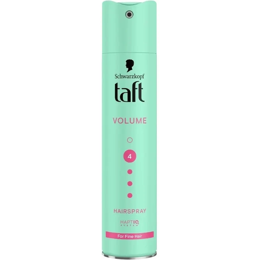 Laca Taft 4 Volumen Ultra verde 250 ml