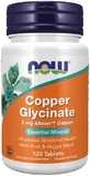 Now Foods Copper Glycinate 3 MG 120 tablets