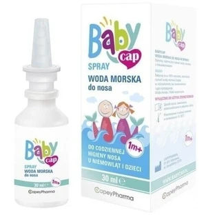BABYCAP SPRAY Nasal Seawater 1m+ 30ml