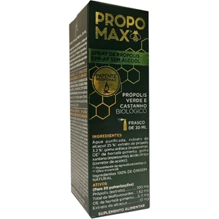 Propomax Propolis Epp-Af Spray contains no alcohol 30 ml.