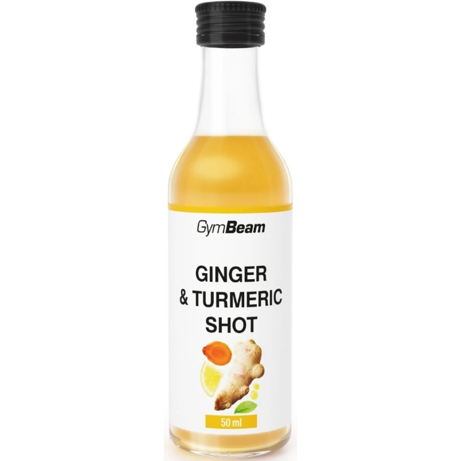GymBeam Shot van gember en kurkuma, 50ml