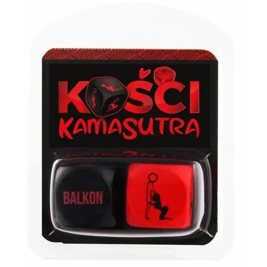 Kamasutra Sex Bones Madera Negro y Rojo