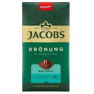 Jacobs Kronung Balance, ground coffee 500g