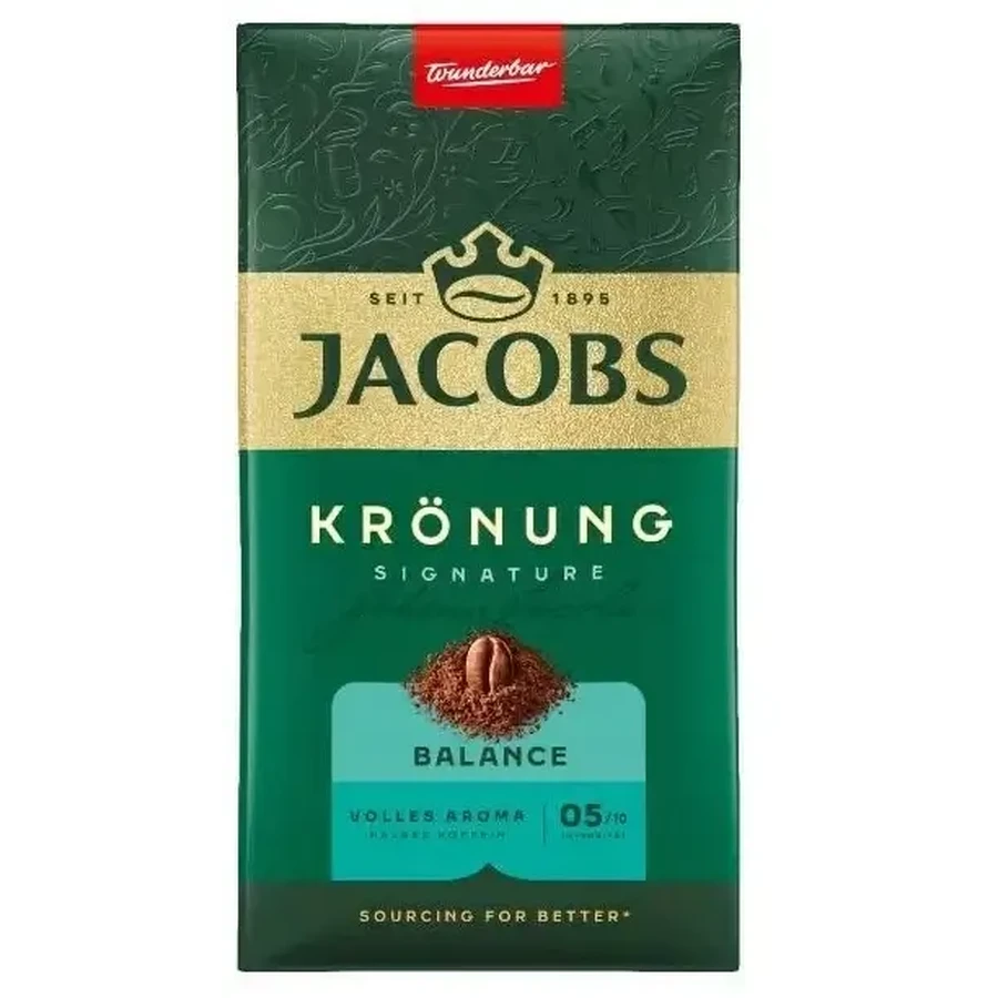Jacobs Kronung Balance, ground coffee 500g