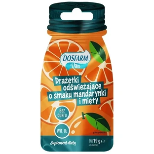 Dosfarm Vita Refreshing Dragees con sabor a mandarina y ...