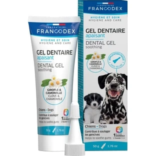 FRANCODEX Gel dental calmante para cachorros 50 g