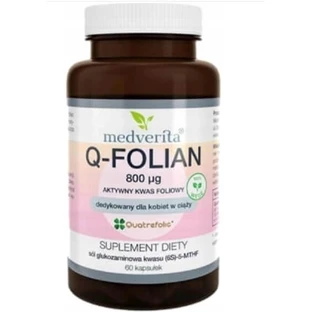 Medverita Q-Folate 800 mcg 60 capsules